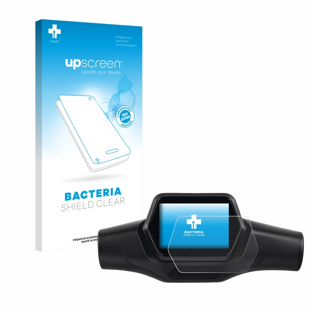 Front side of a product packaging with the brand logo upscreen. Next to it is the device Segway Ninebot ZT3 D shown with the c