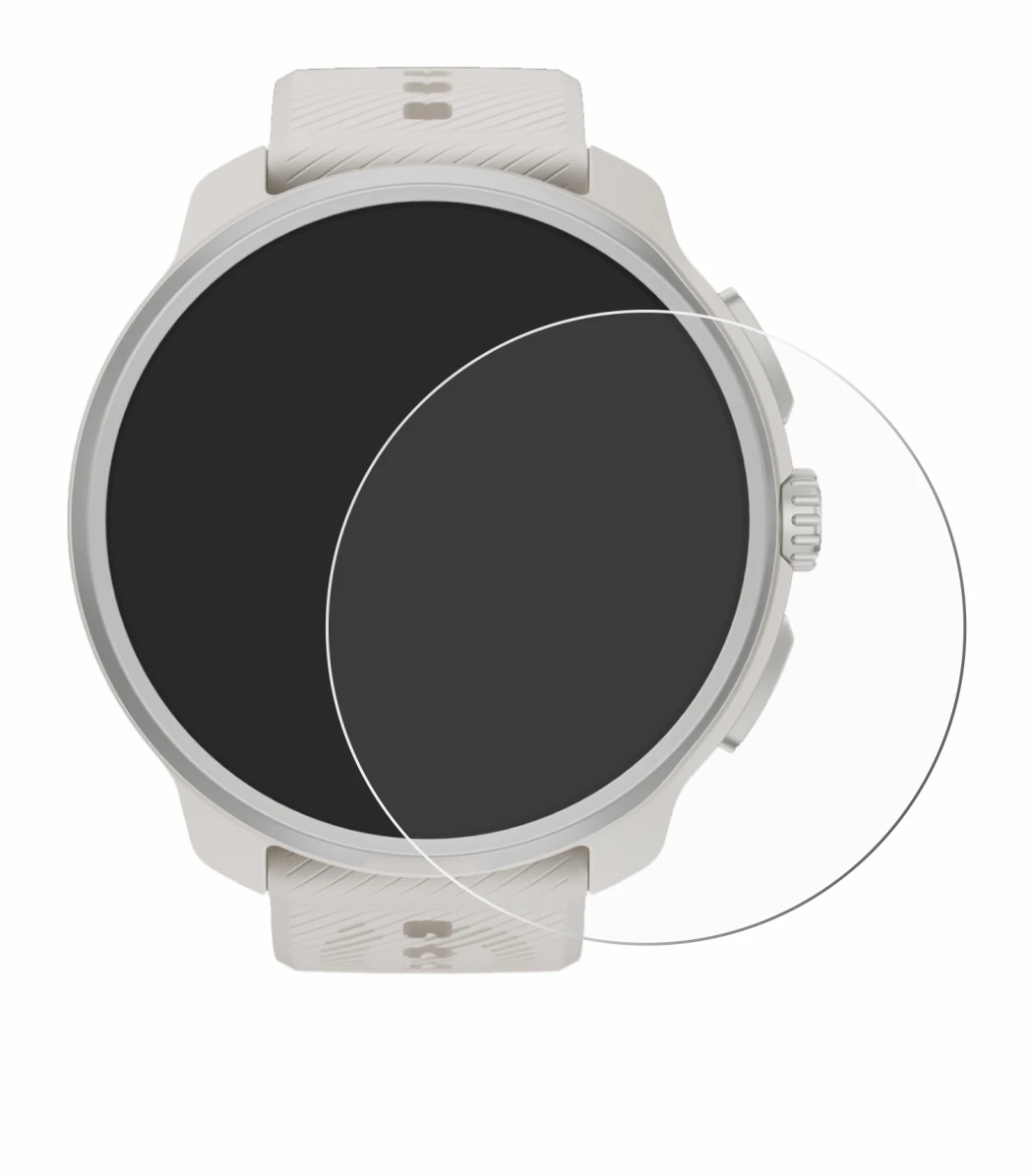 Image of the device Suunto Race 2 with a wide variety of screen protectors.