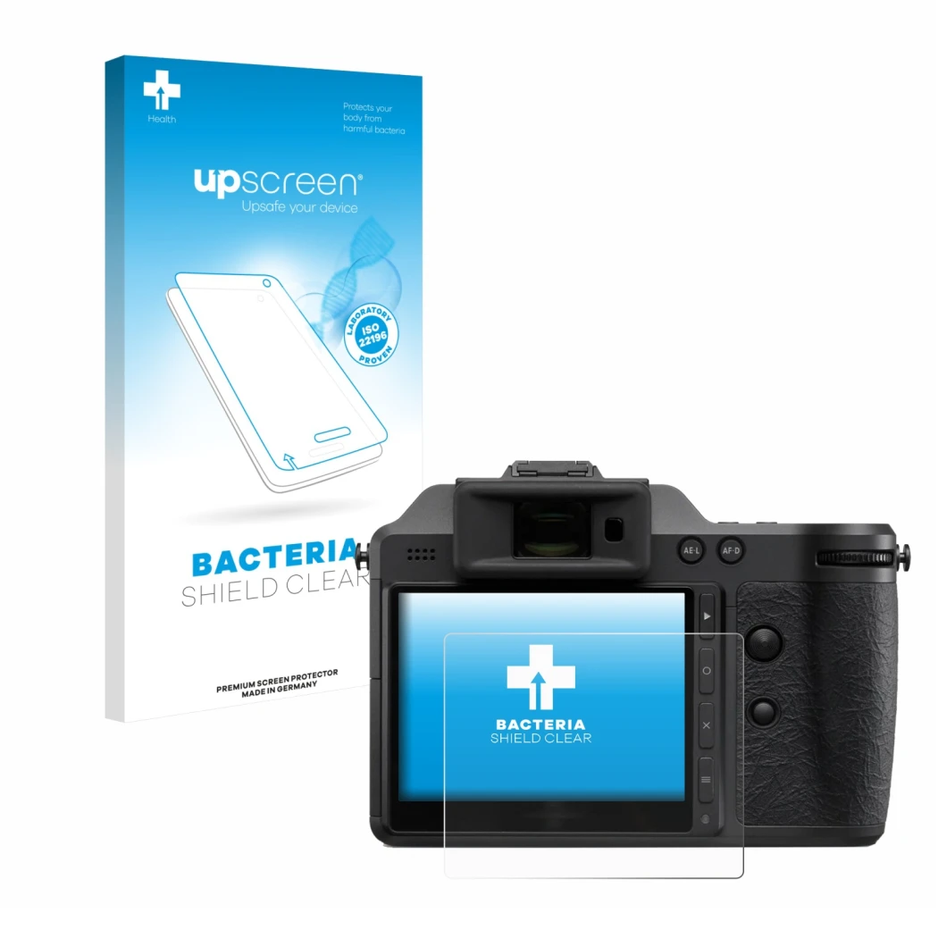 Front side of a product packaging with the brand logo upscreen. Next to it is the device Hasselblad X2D II 100C shown with the