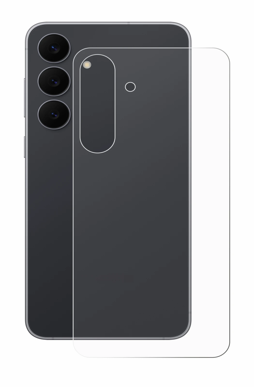 Image of the device Samsung Galaxy S25 FE (Back) with a wide variety of screen protectors.