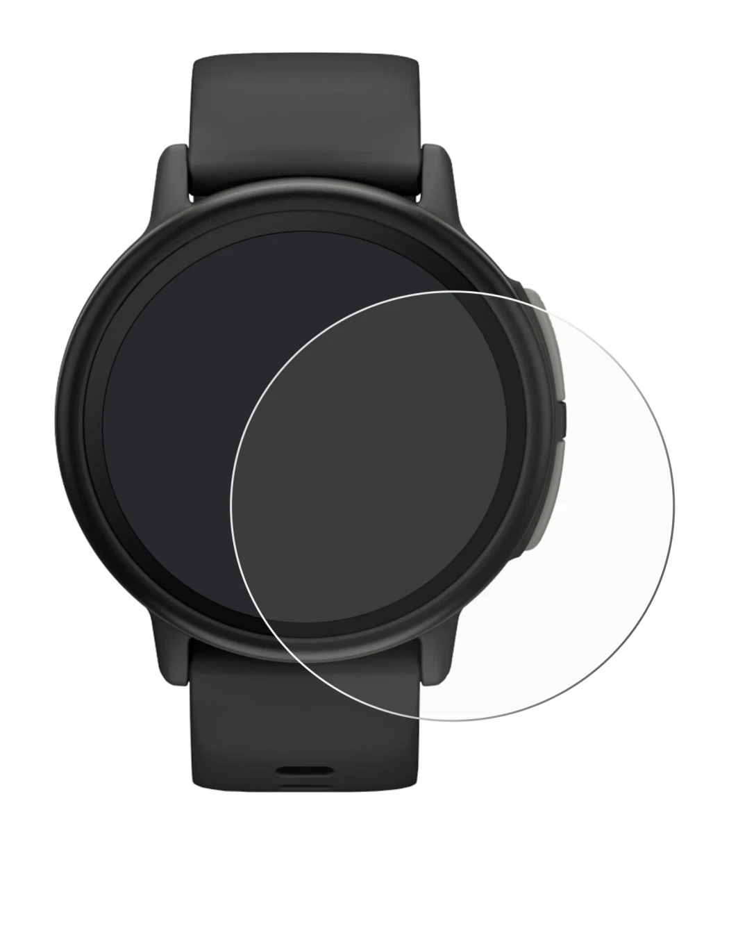 Image of the device Garmin Bounce 2 with a wide variety of screen protectors.