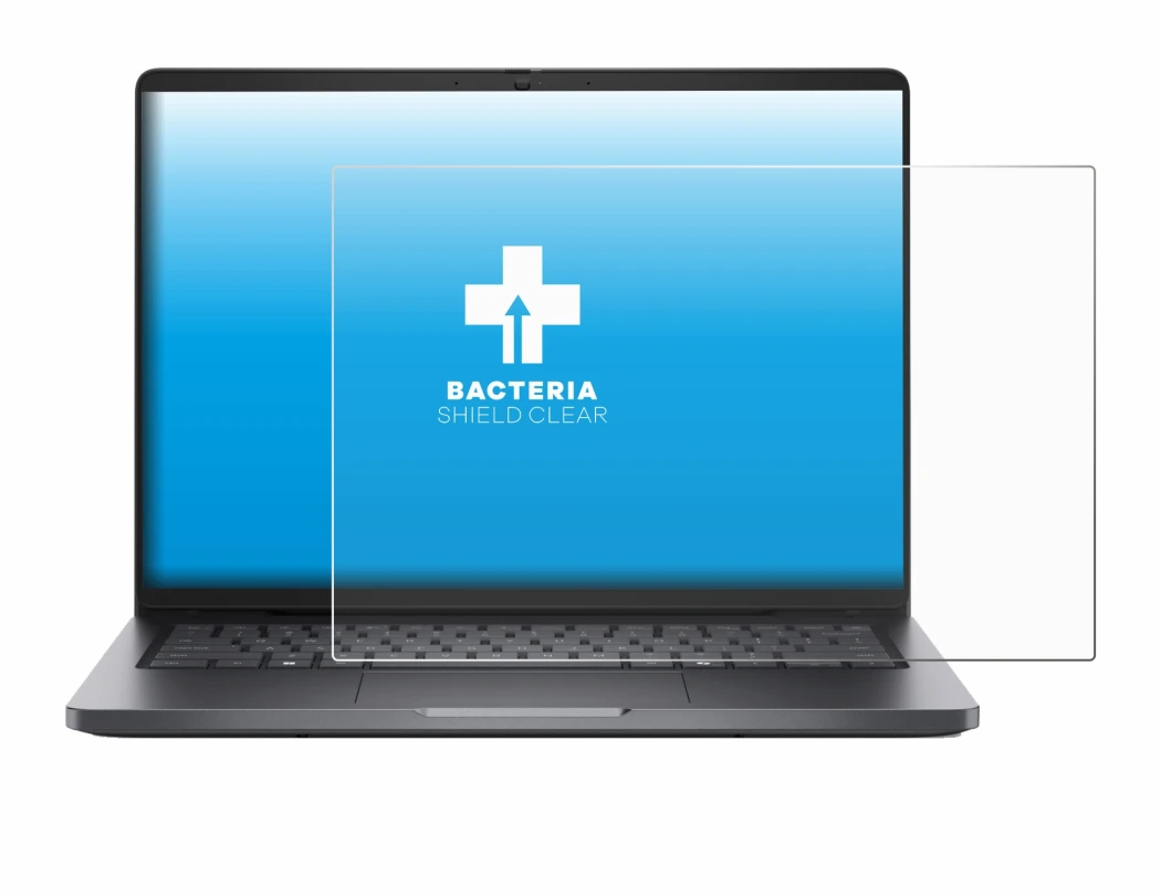 Image of the device Dell Pro 14 PC14250 with a wide variety of screen protectors.