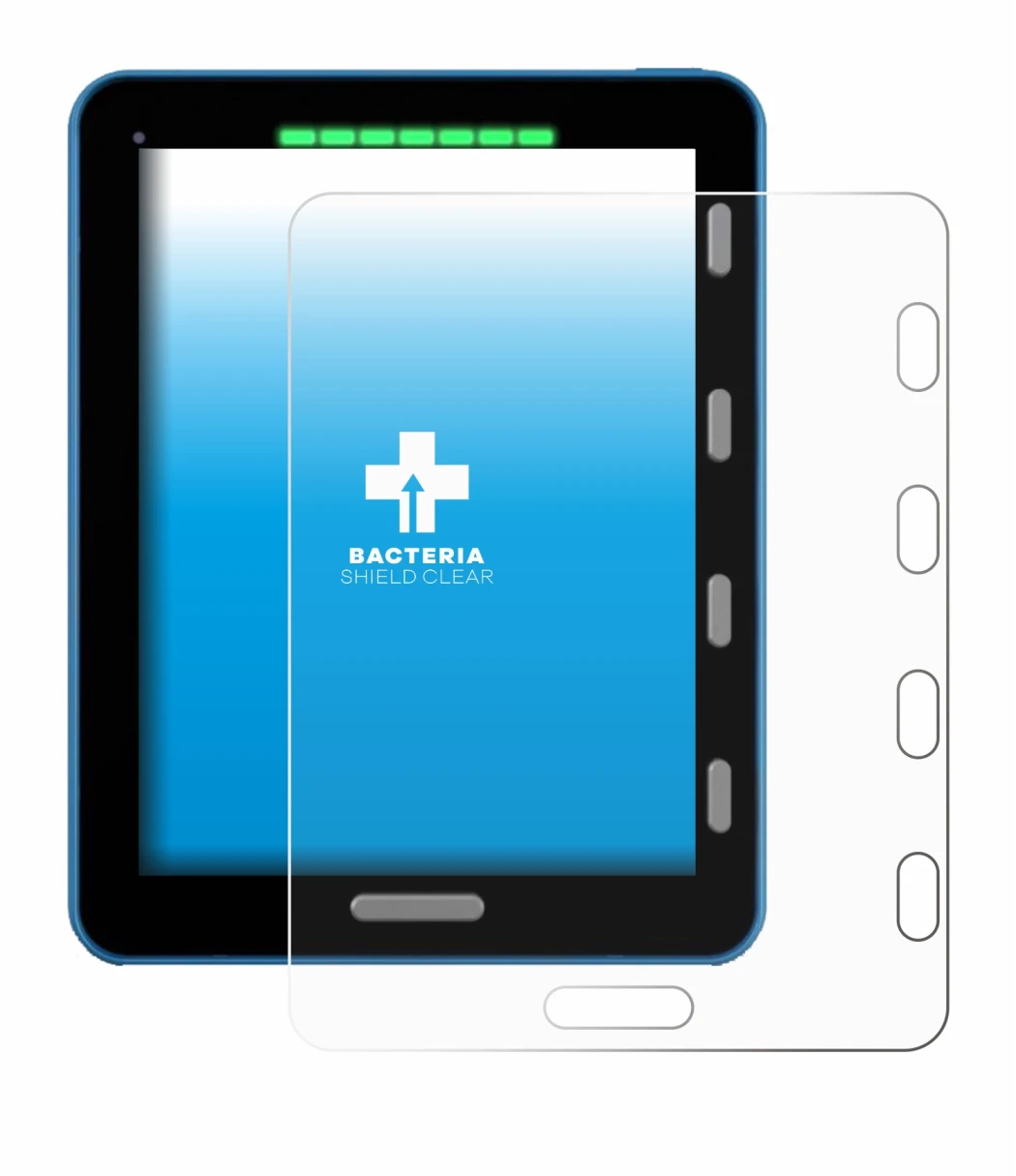 Image of the device Vakaros Atlas 2 / Edge with a wide variety of screen protectors.