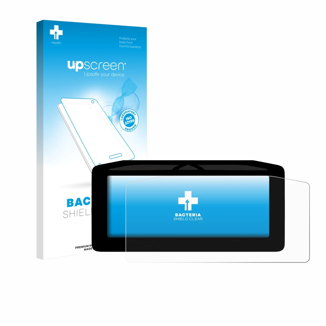 Front side of a product packaging with the brand logo upscreen. Next to it is the device Ducati Streetfighter V4 2025 Speedome