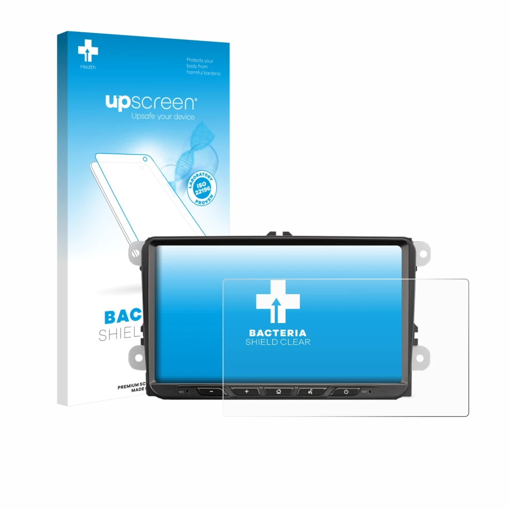 Front side of a product packaging with the brand logo upscreen. Next to it is the device Zenec Z-E2065 shown with the correspo
