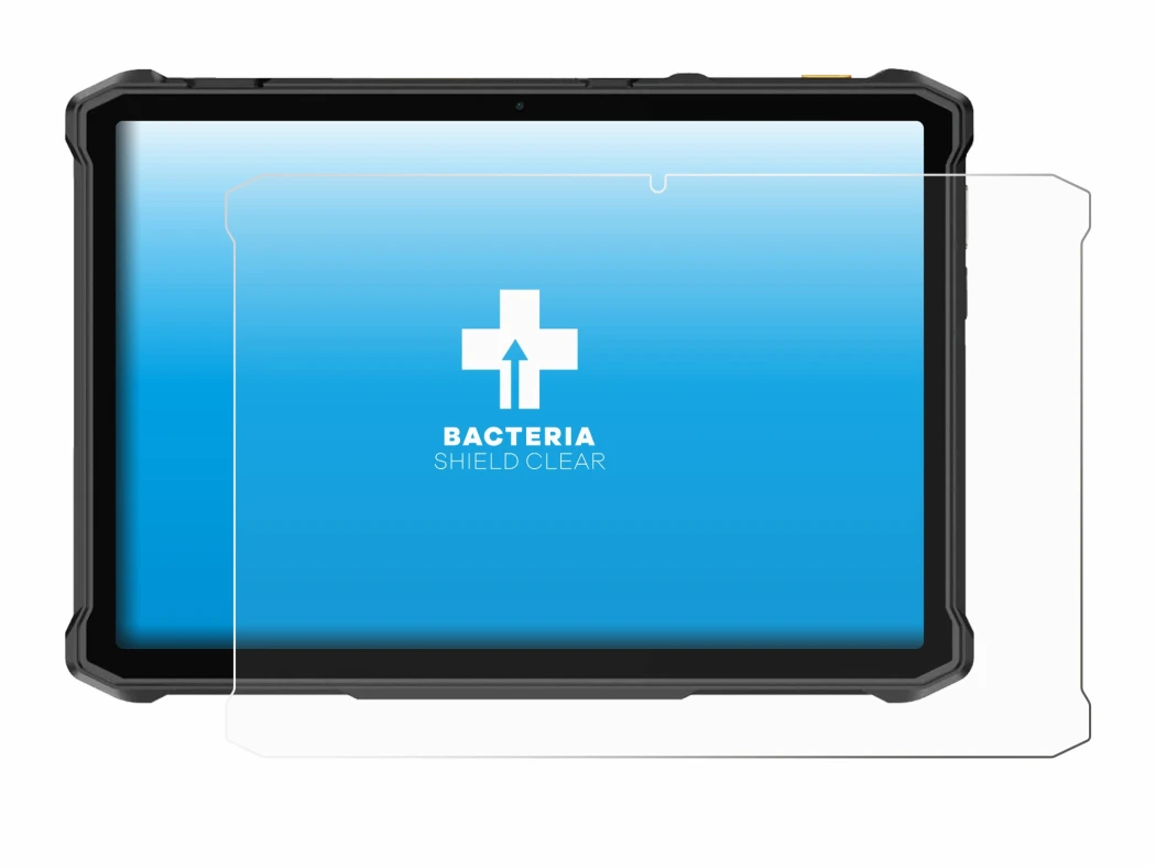 Image of the device Ulefone Armor Pad 5 Pro with a wide variety of screen protectors.