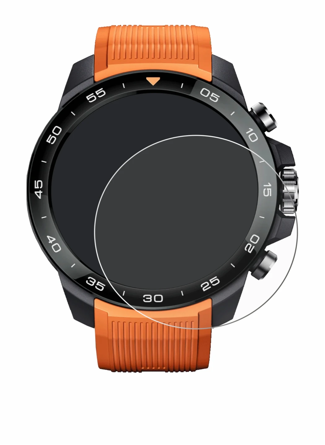 Image of the device Xiaomi Mibro GS Explorer S with a wide variety of screen protectors.