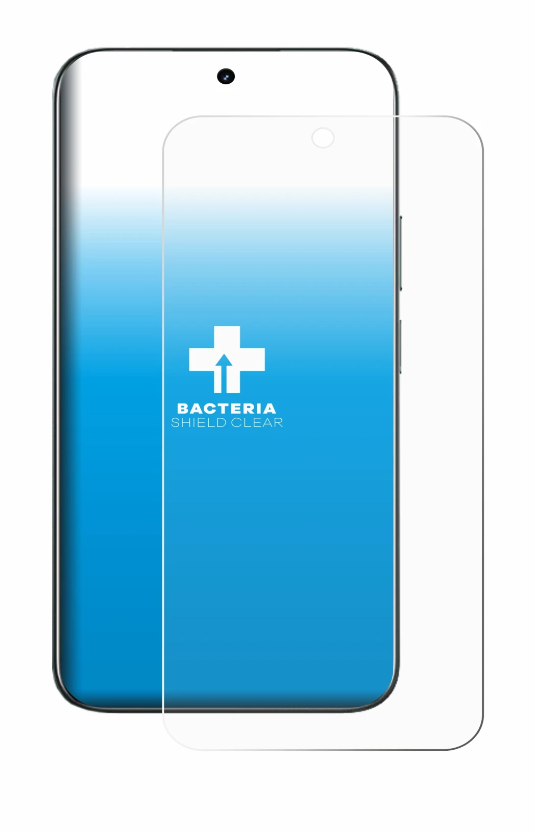 Image of the device realme C85 with a wide variety of screen protectors.