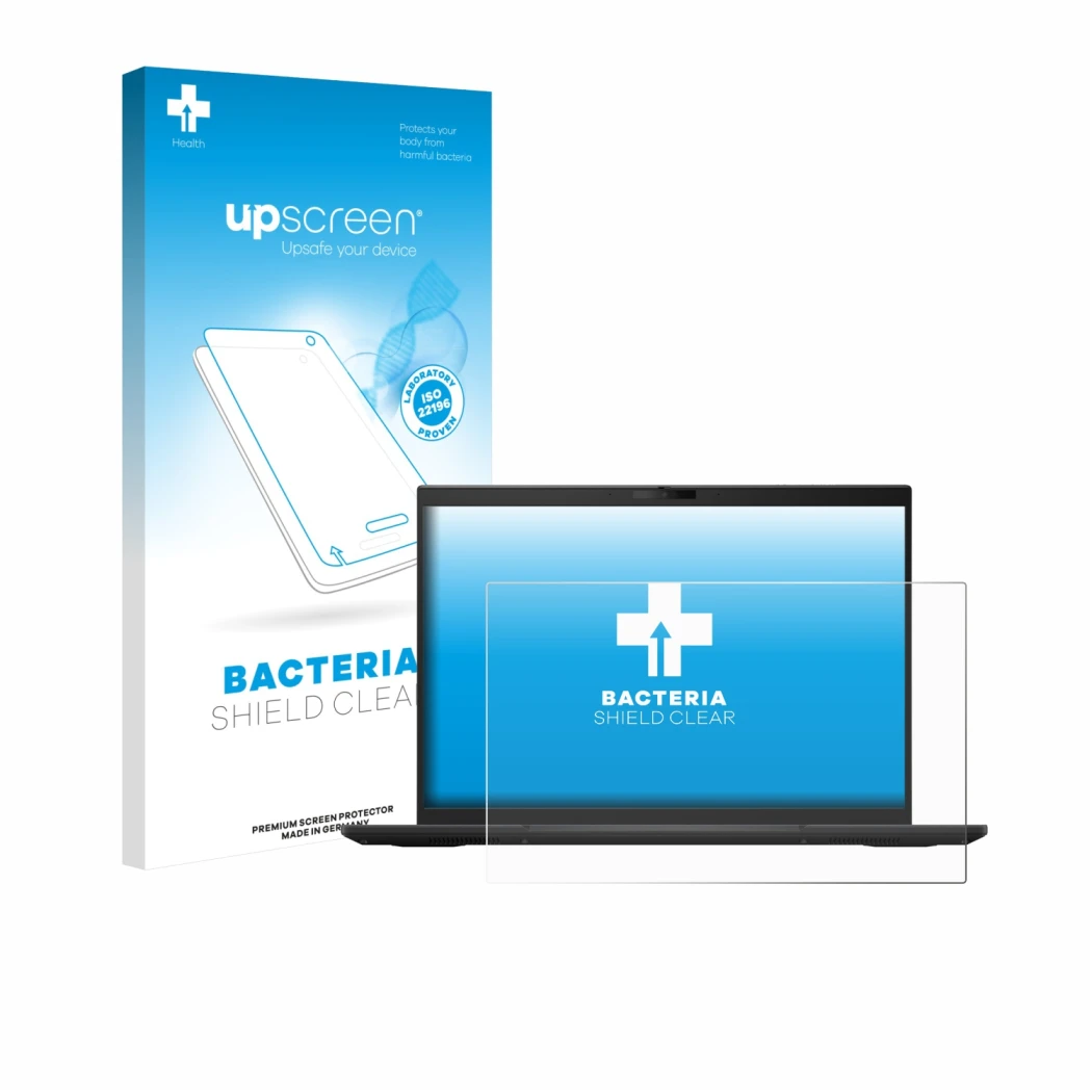 Front side of a product packaging with the brand logo upscreen. Next to it is the device ASUS ExpertBook B3 B3404 shown with t