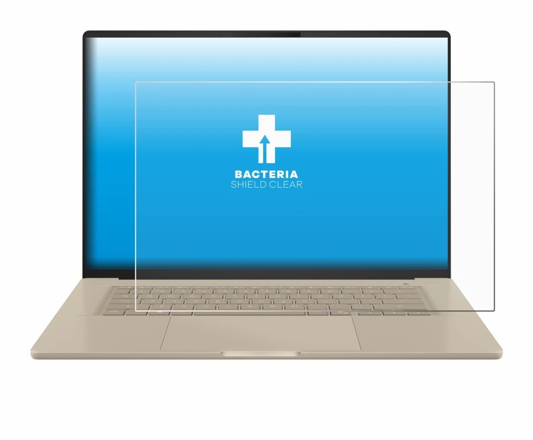 Image of the device ASUS ZenBook A16 UX3607 with a wide variety of screen protectors.