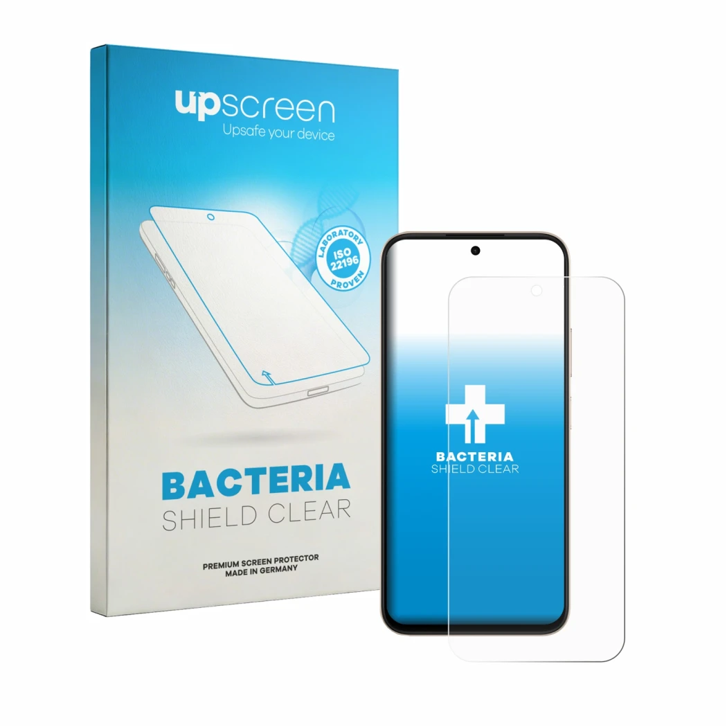 Front side of a product packaging with the brand logo upscreen. Next to it is the device Oppo A6 shown with the corresponding