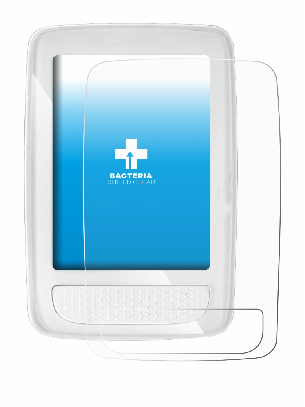 Image of the device Giant Axact 14W with a wide variety of screen protectors.