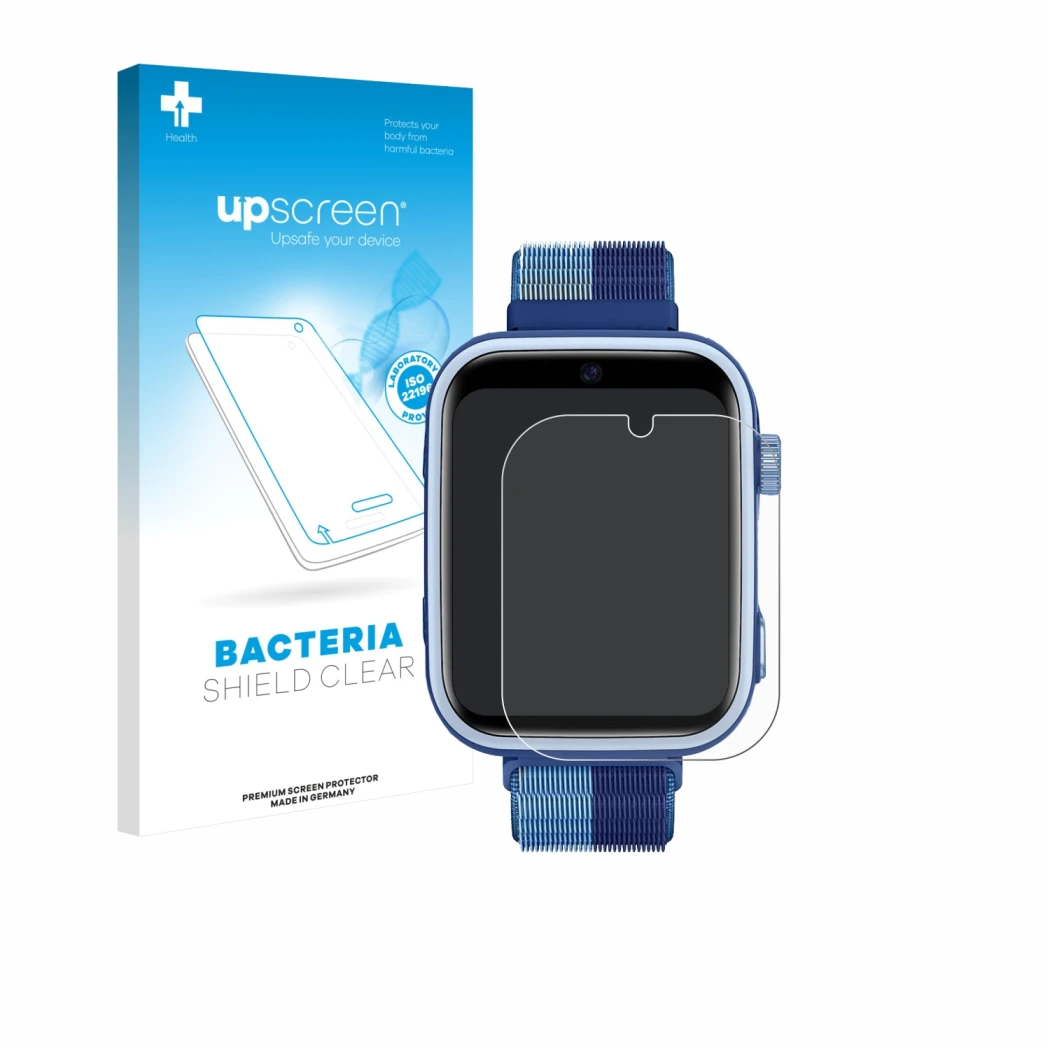 Front side of a product packaging with the brand logo upscreen. Next to it is the device Oliimptek T45 shown with the correspo