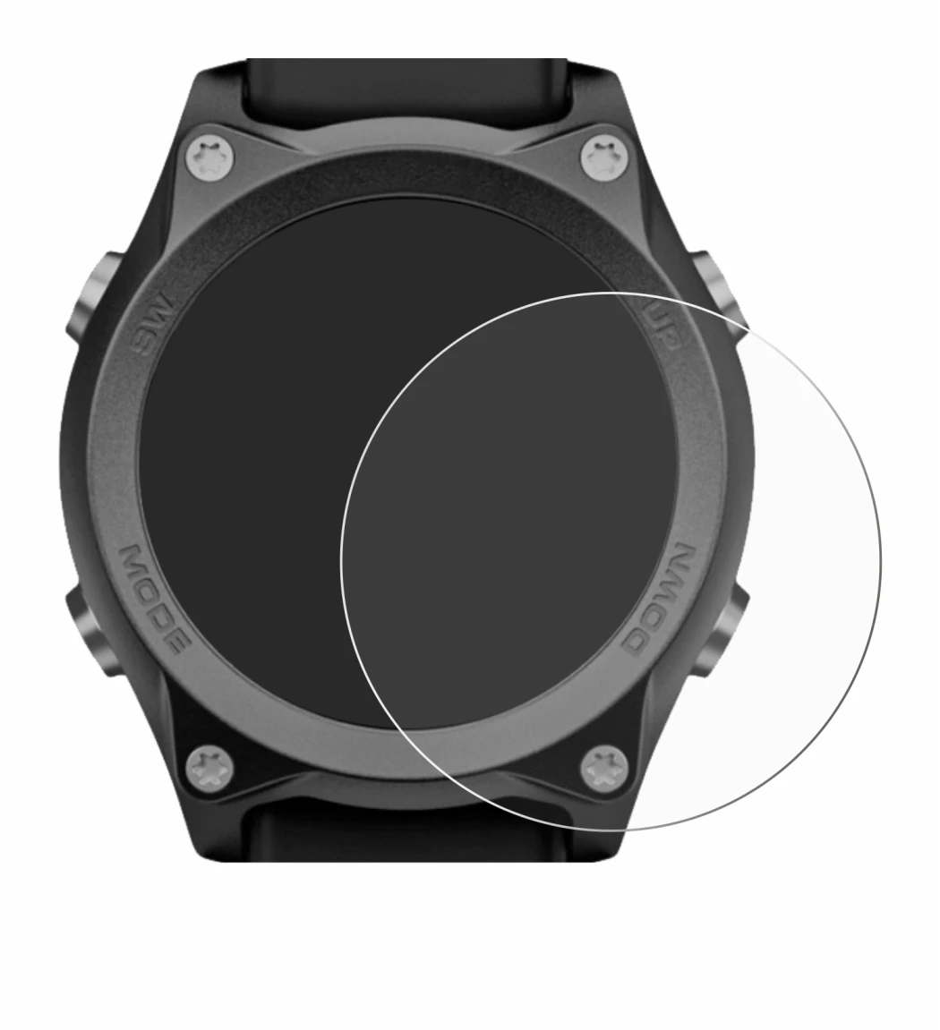 Image of the device Mares Sirius with a wide variety of screen protectors.