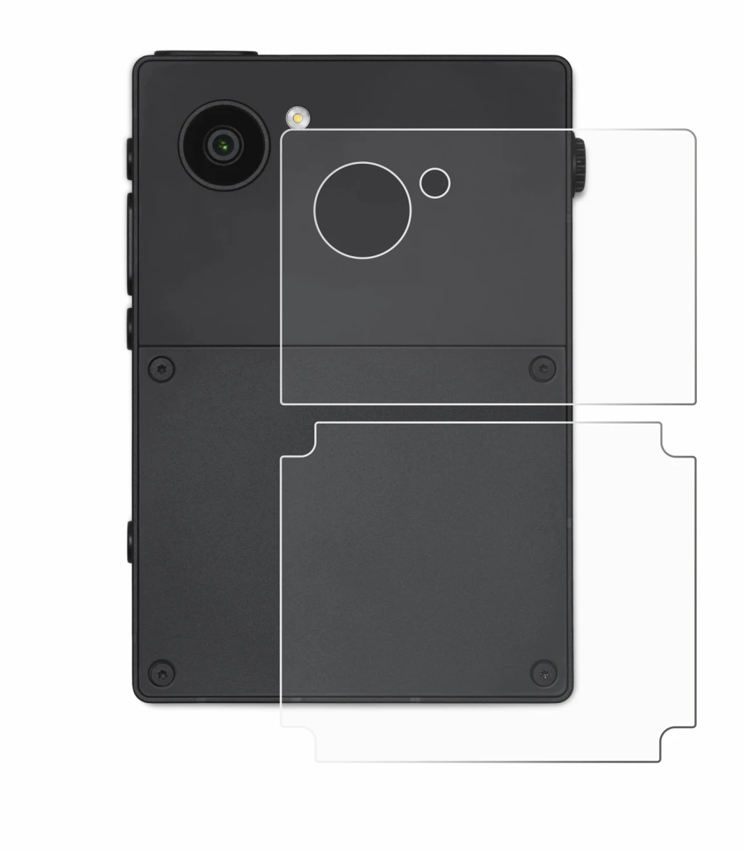 Image of the device Light Phone 3 (Back) with a wide variety of screen protectors.