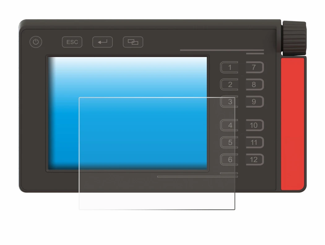 Image of the device Müller Elektronik SMART570 with a wide variety of screen protectors.