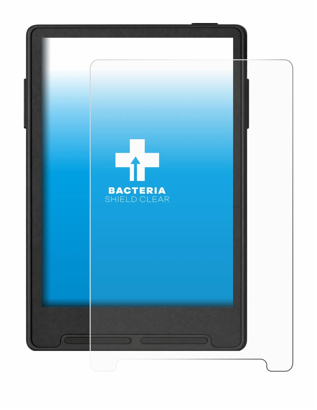 Image of the device Xteink X3 with a wide variety of screen protectors.