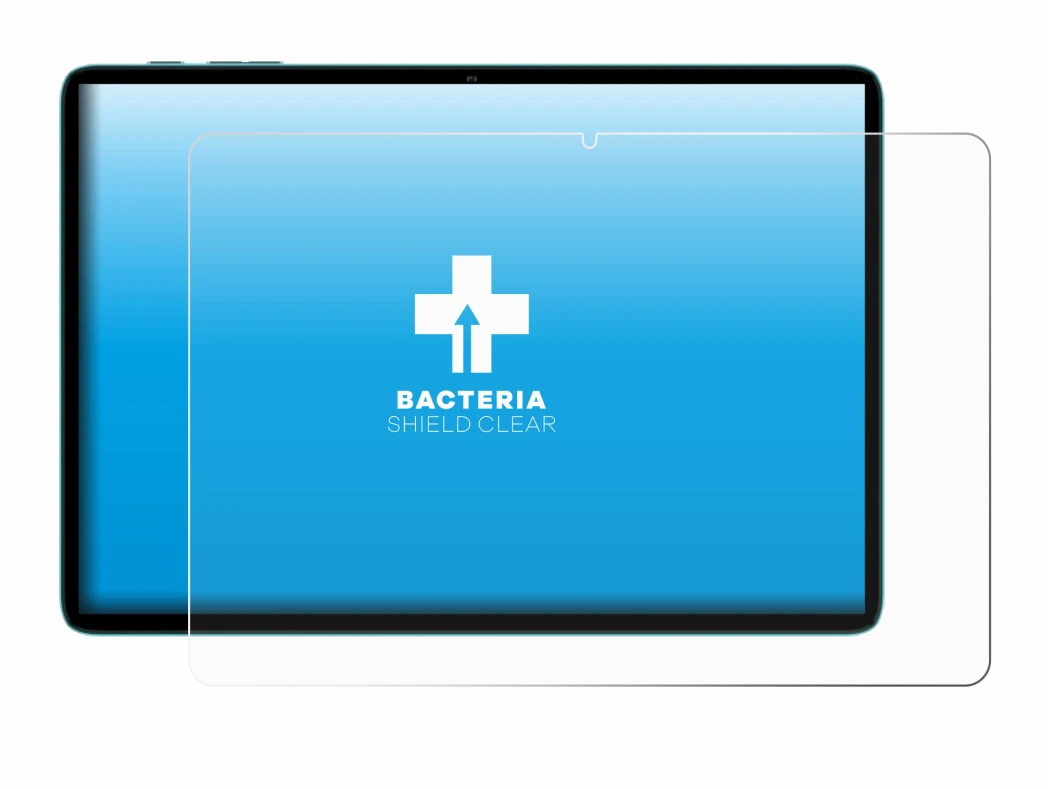 Image of the device Teclast P33 with a wide variety of screen protectors.