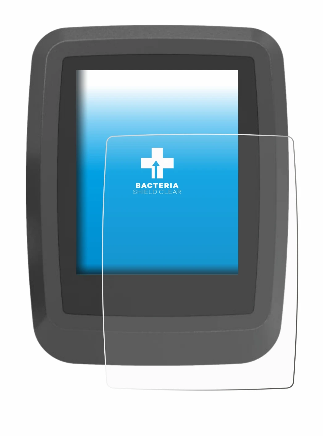Image of the device Ananda D16 TFT-Display with a wide variety of screen protectors.