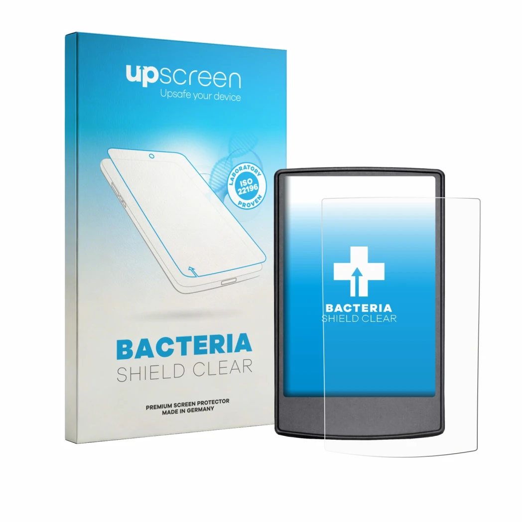 Front side of a product packaging with the brand logo upscreen. Next to it is the device Engwe Engine Pro 3.0 Boost shown with
