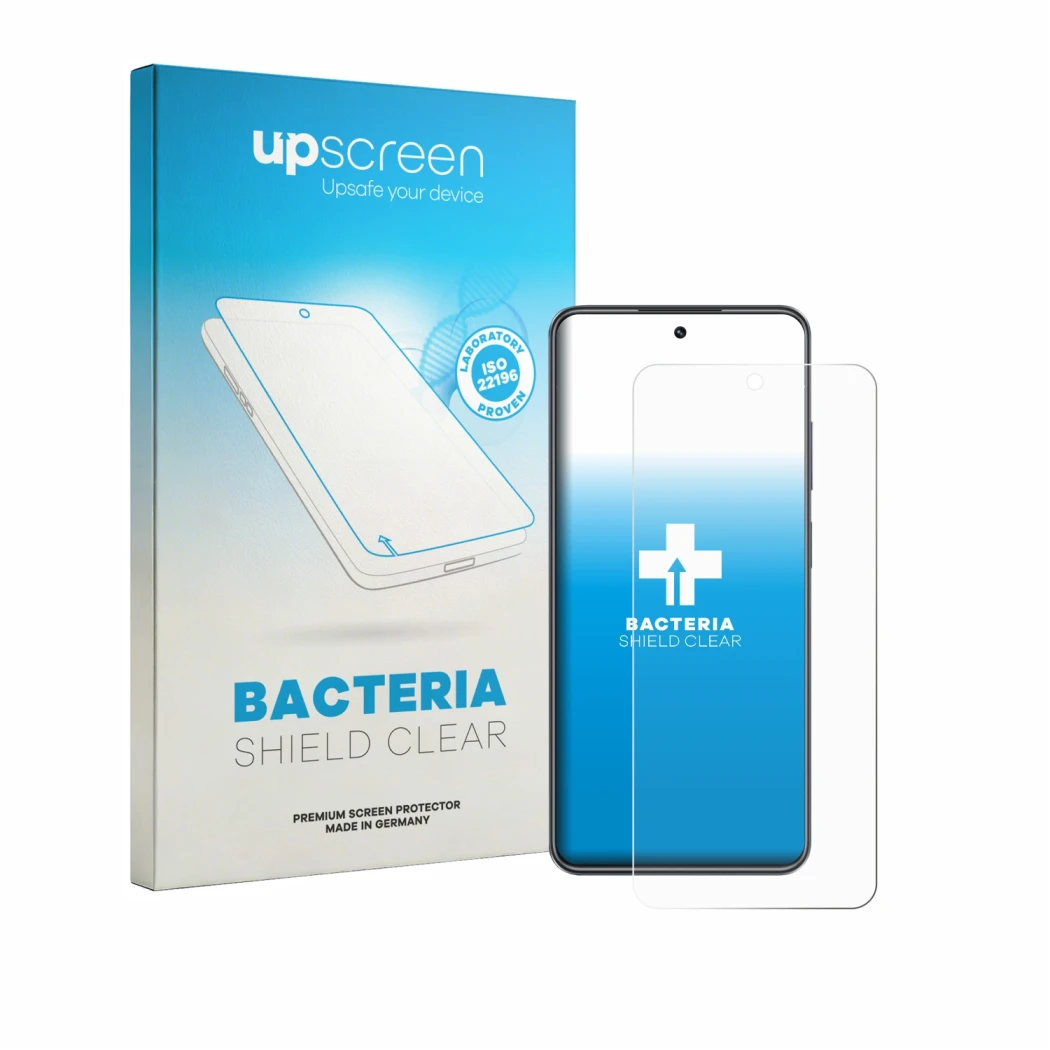 Front side of a product packaging with the brand logo upscreen. Next to it is the device Realme C73 shown with the correspondi