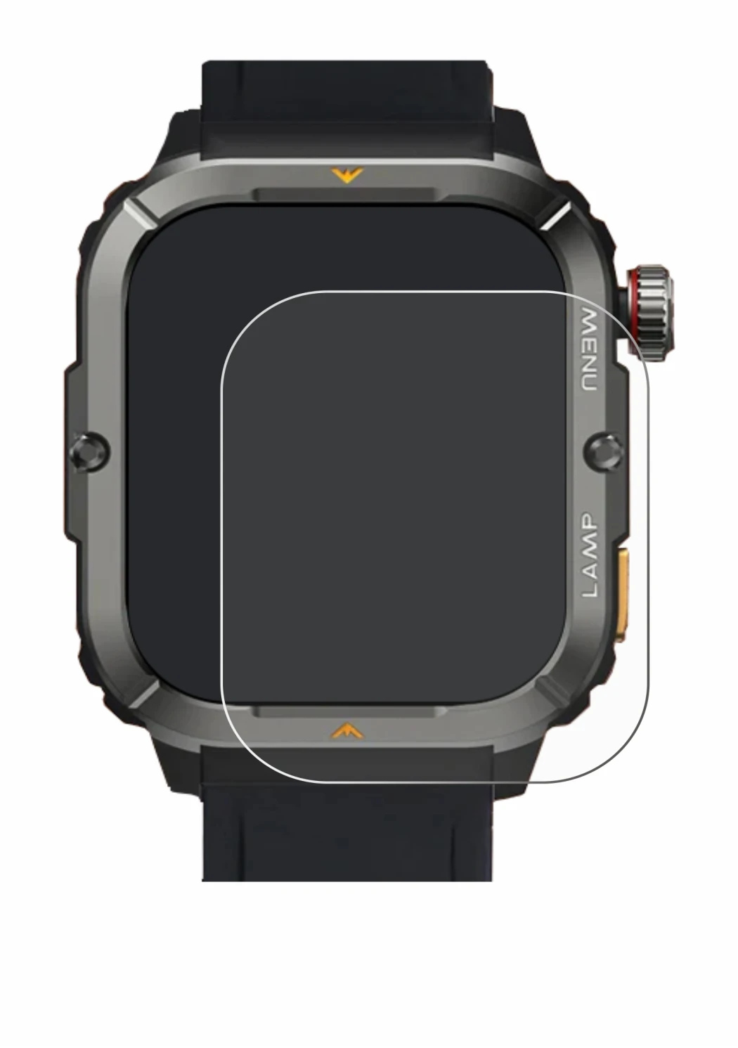 Image of the device AGM Legion 3 with a wide variety of screen protectors.