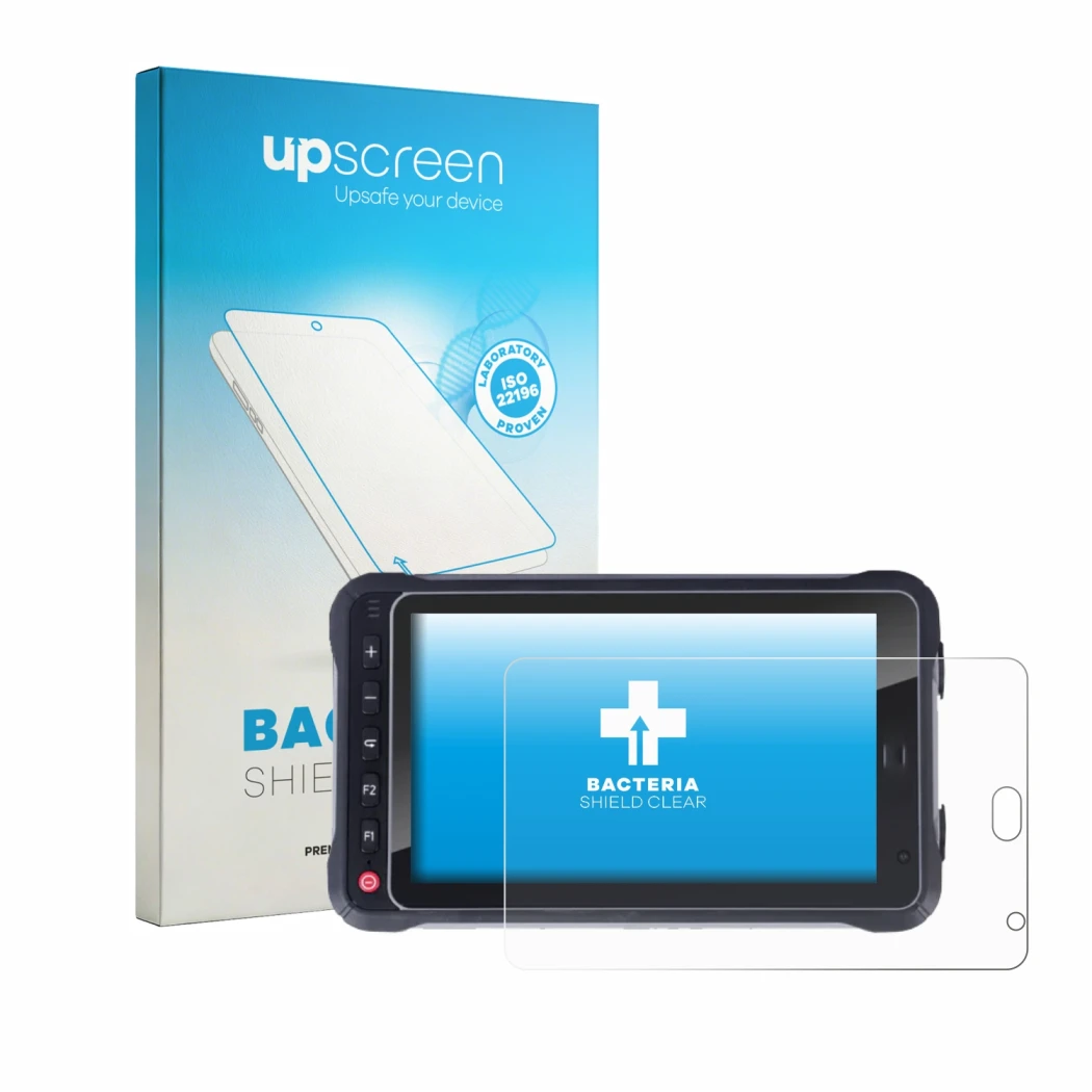 Front side of a product packaging with the brand logo upscreen. Next to it is the device Hugerock X72 shown with the correspon