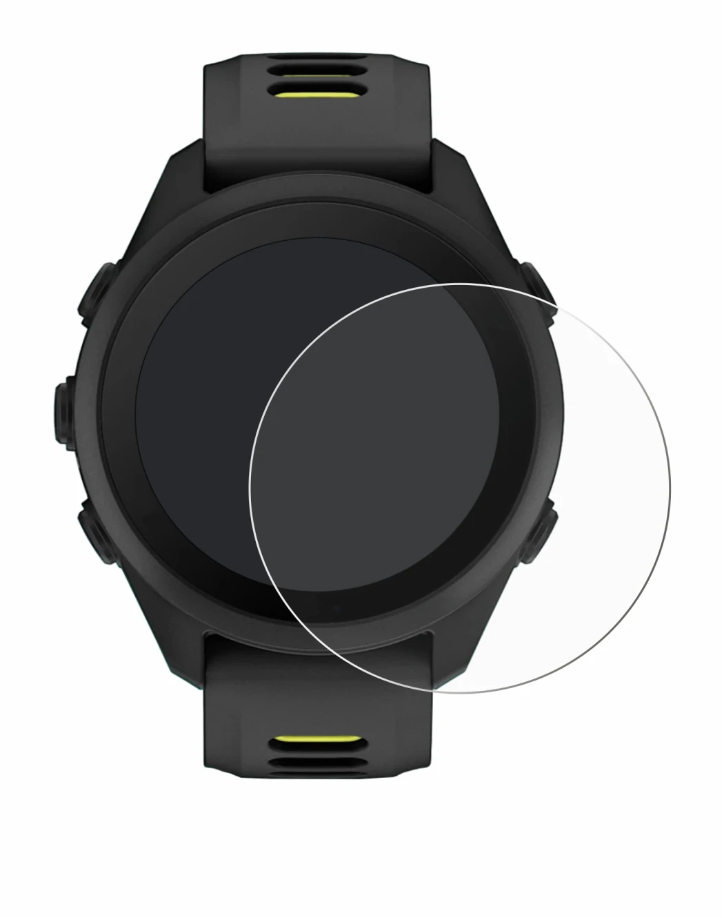 Image of the device Garmin Forerunner 170 with a wide variety of screen protectors.