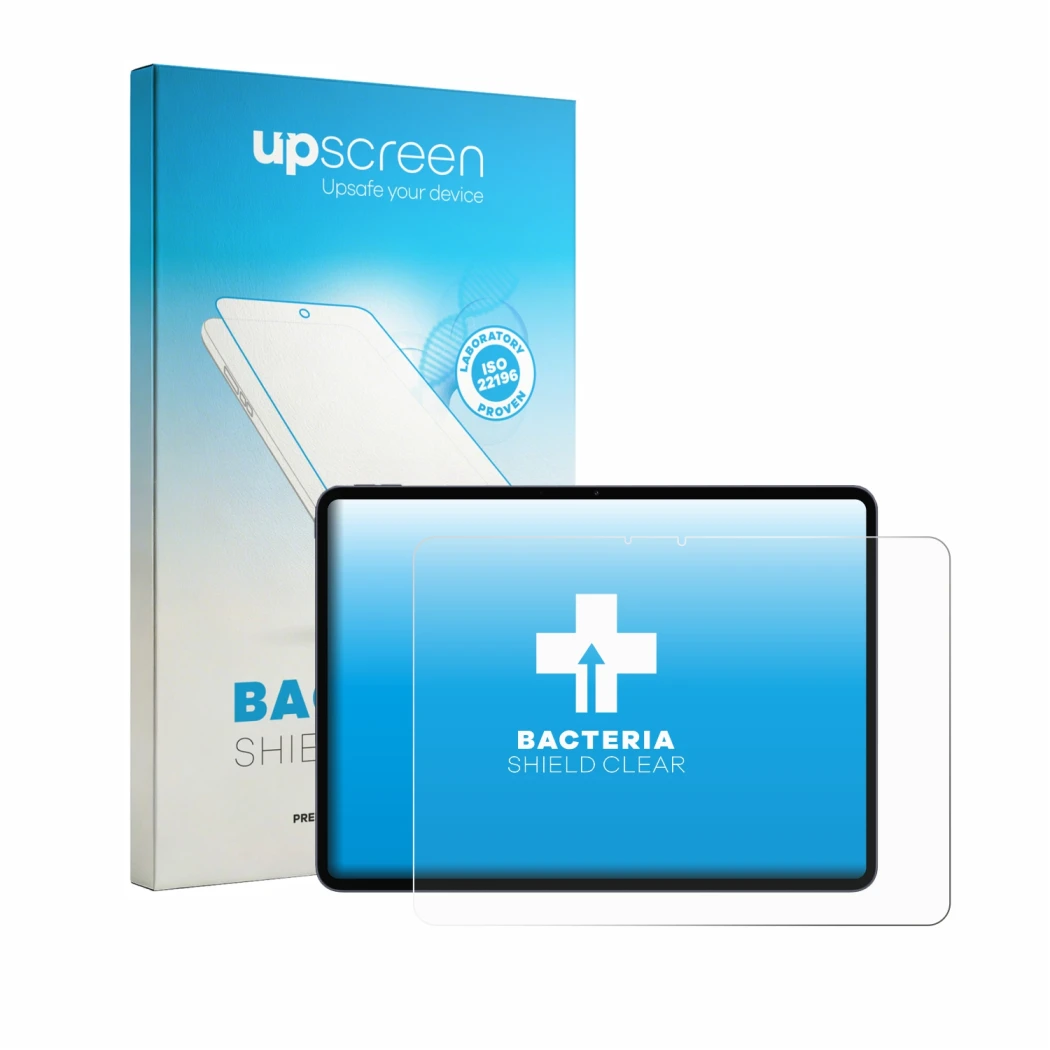 Front side of a product packaging with the brand logo upscreen. Next to it is the device OnePlus Pad 3 Pro shown with the corr