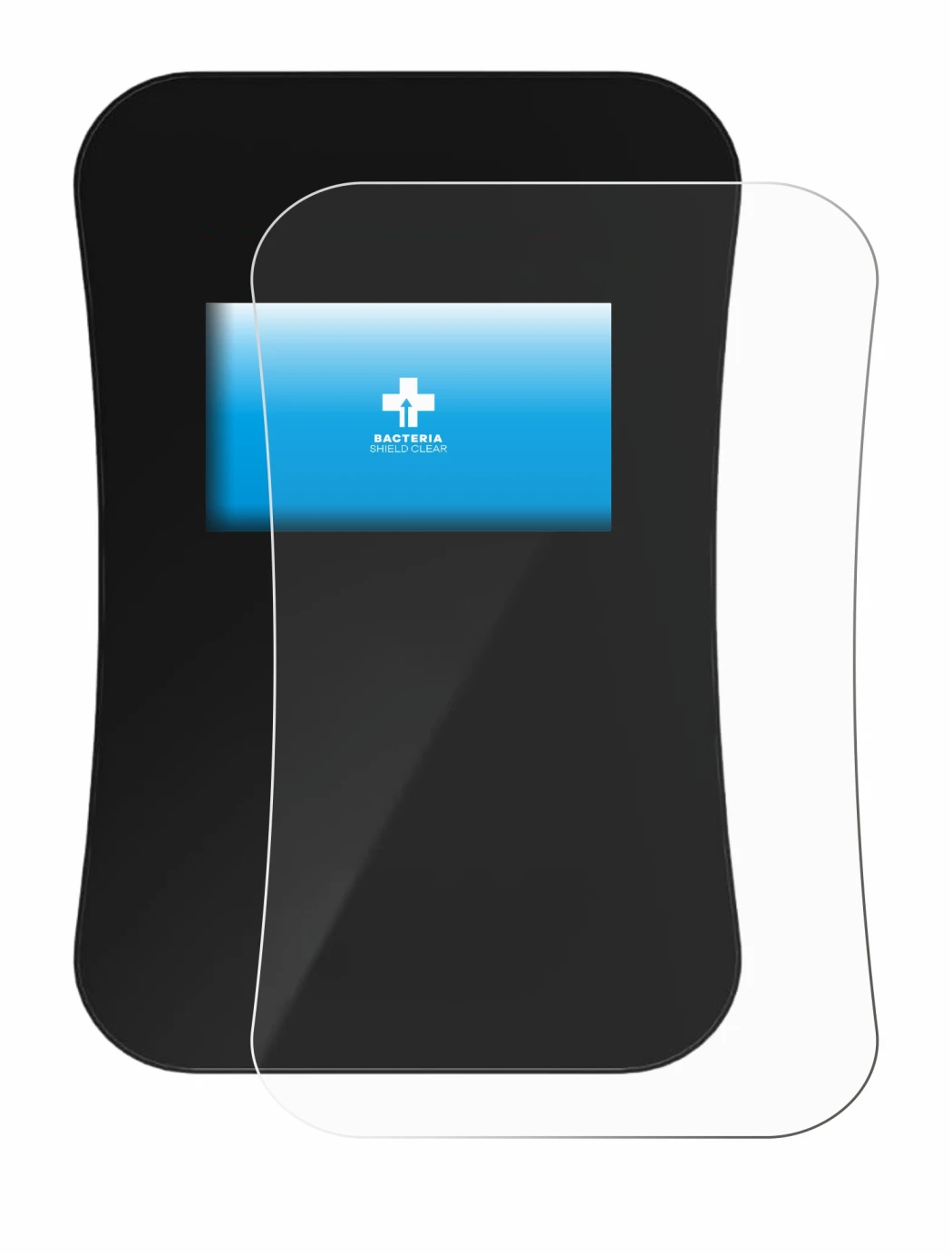 Image of the device DaheimLaden Touch Pro with a wide variety of screen protectors.