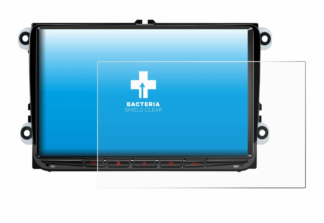 Image of the device Xtrons ID90MTVL with a wide variety of screen protectors.