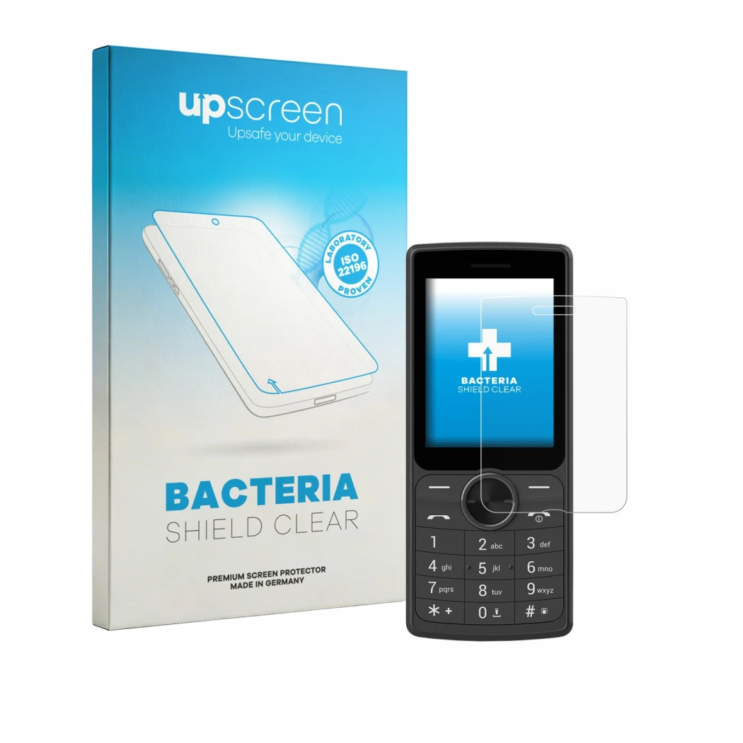 Front side of a product packaging with the brand logo upscreen. Next to it is the device SPC Wild Cool shown with the correspo