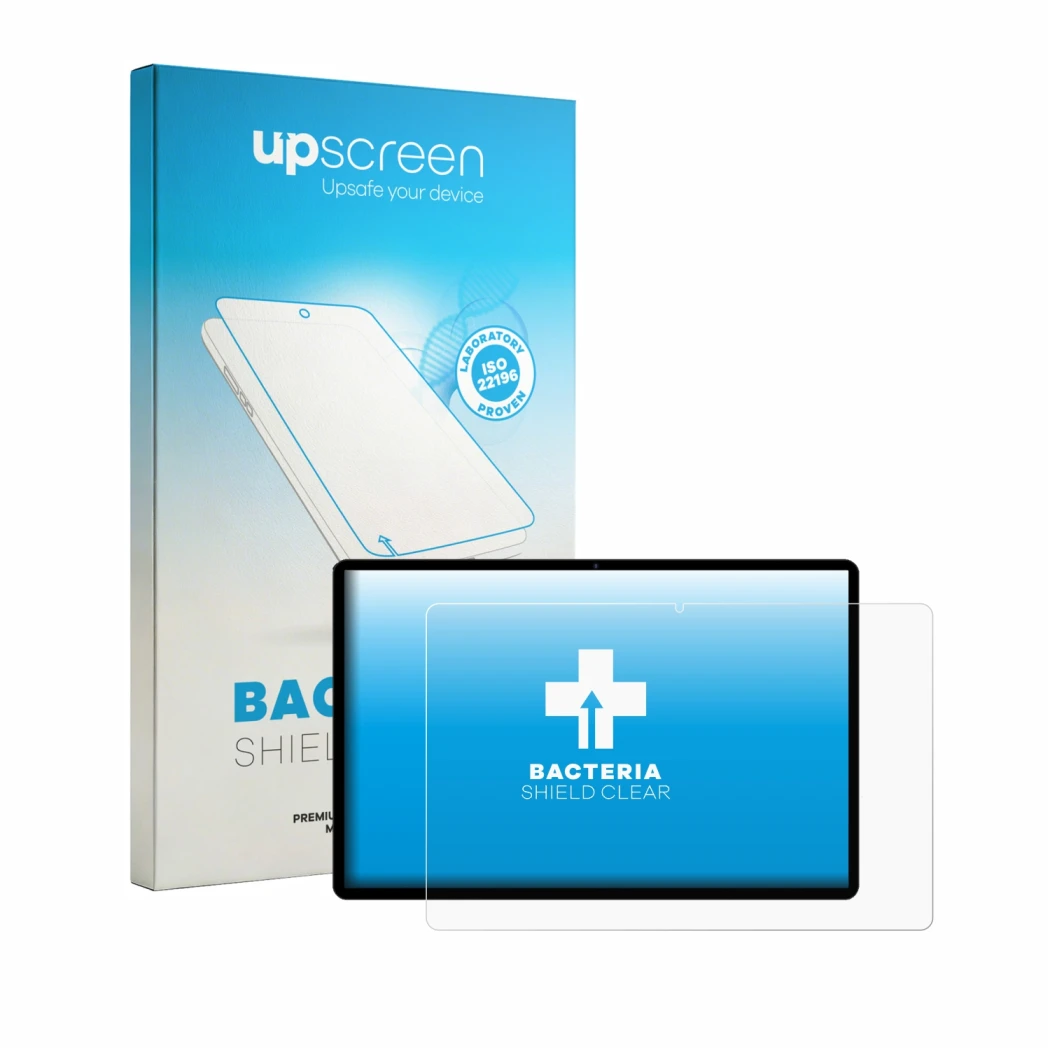 Front side of a product packaging with the brand logo upscreen. Next to it is the device LEVIRTU M602 13