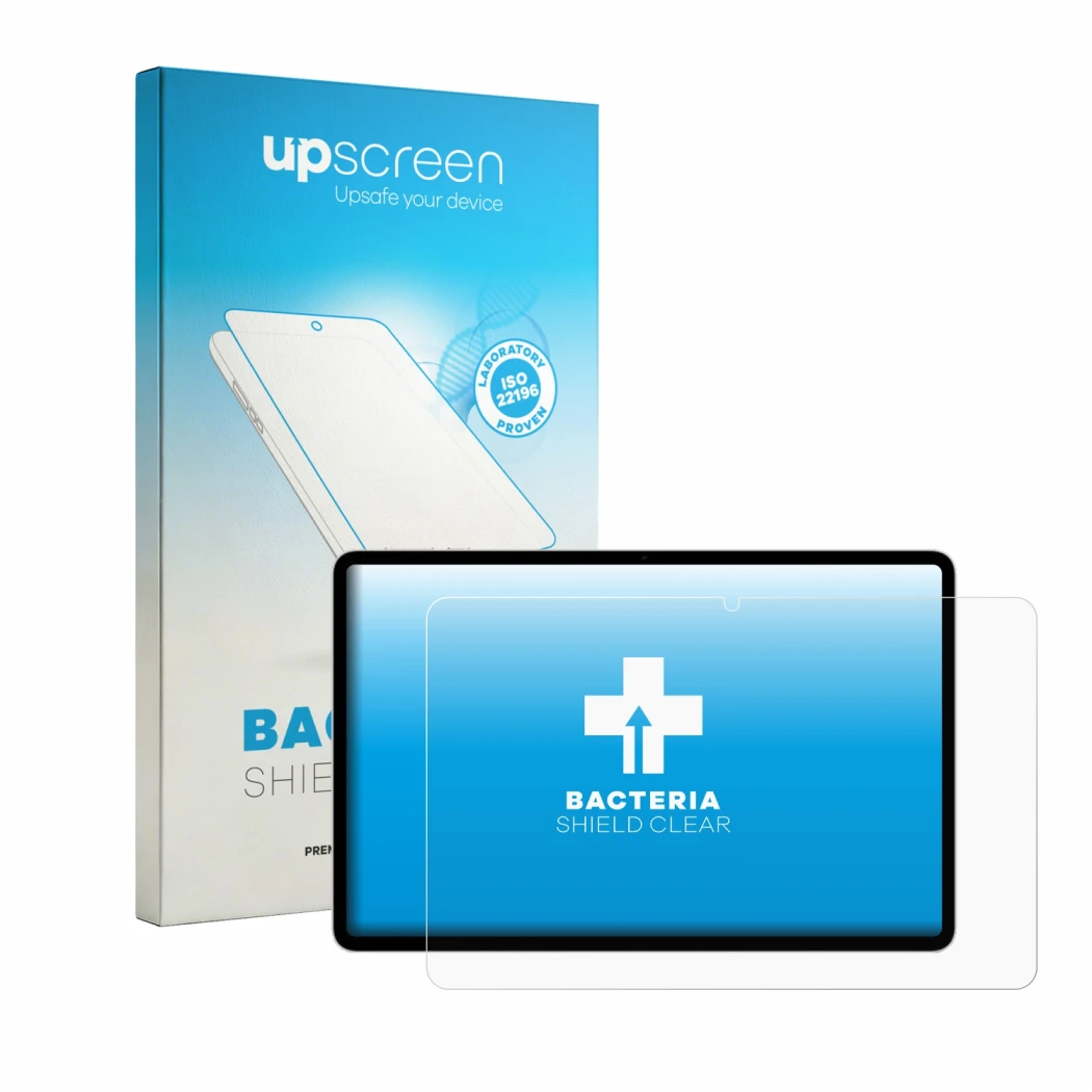 Front side of a product packaging with the brand logo upscreen. Next to it is the device Honor Pad 20 Pro shown with the corre