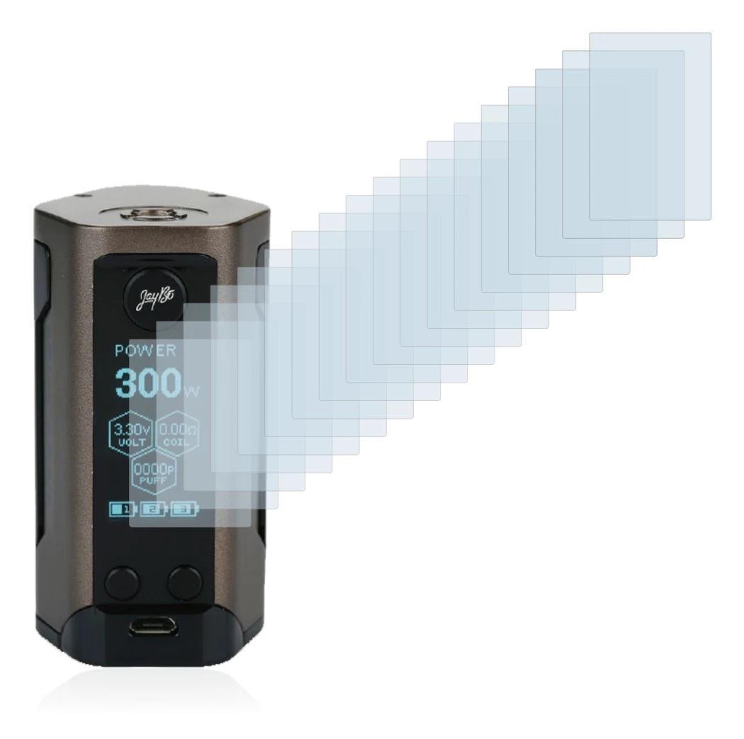 Image of the device Cowon Plenue D with a wide variety of screen protectors.