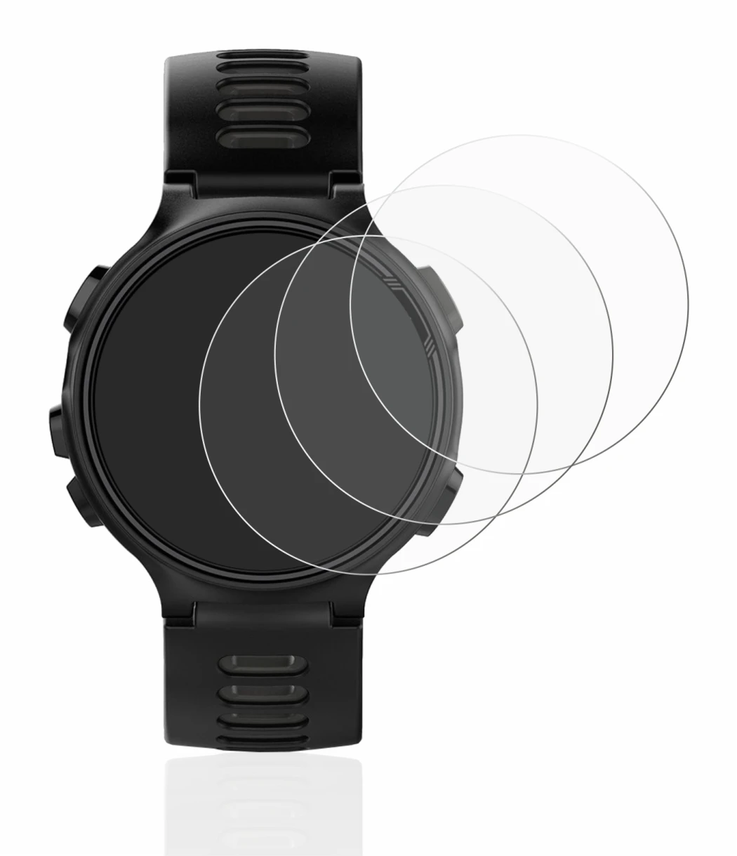 Image of the device Garmin Forerunner 735XT with a wide variety of screen protectors.
