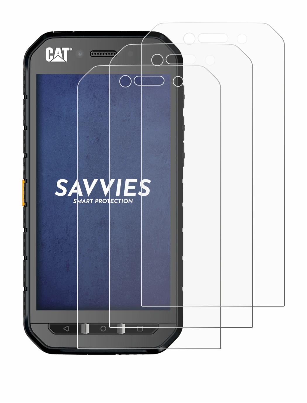 Image of the device Caterpillar Cat S41 with a wide variety of screen protectors.