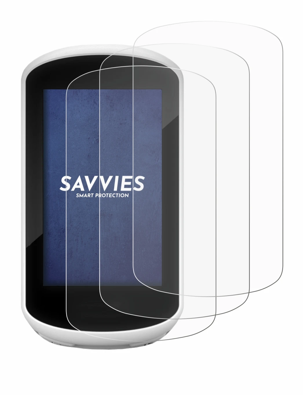 Image of the device Garmin Edge Explore 2018 with a wide variety of screen protectors.