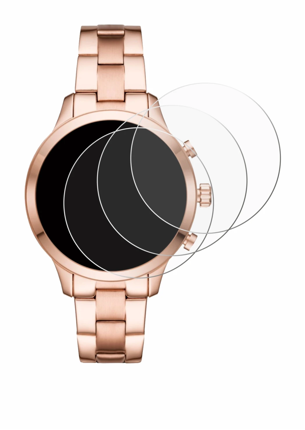 Image of the device Michael Kors Access Runway (41 mm) with a wide variety of screen protectors.