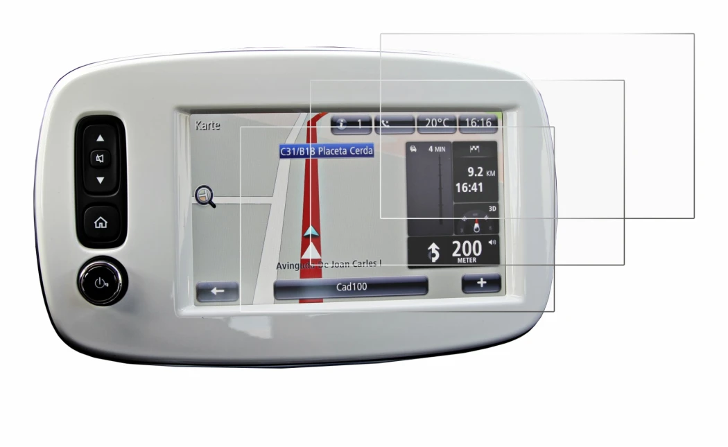 Image of the device TomTom Smart 453 2018 with a wide variety of screen protectors.