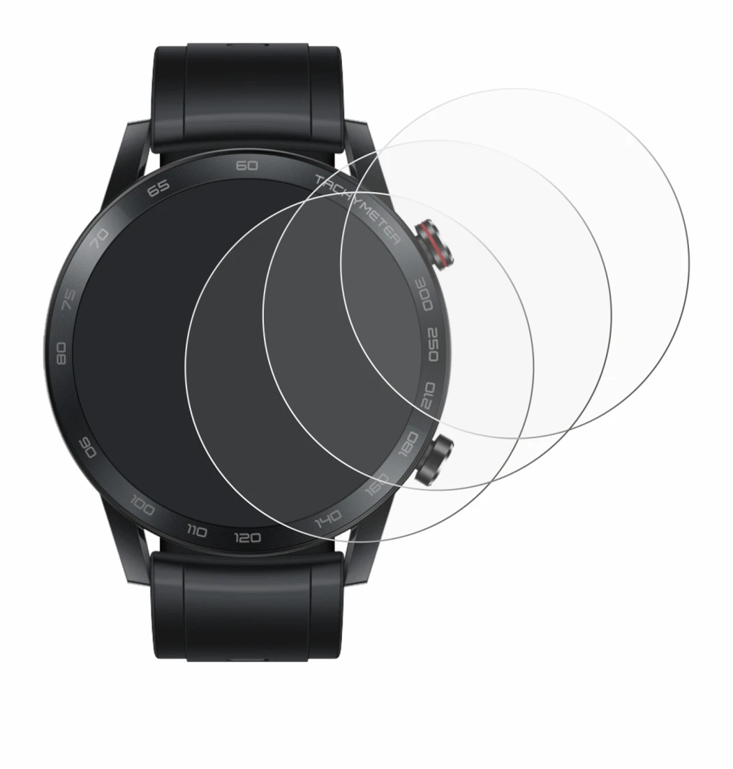 Image of the device Honor Watch Magic 2 (46 mm) with a wide variety of screen protectors.