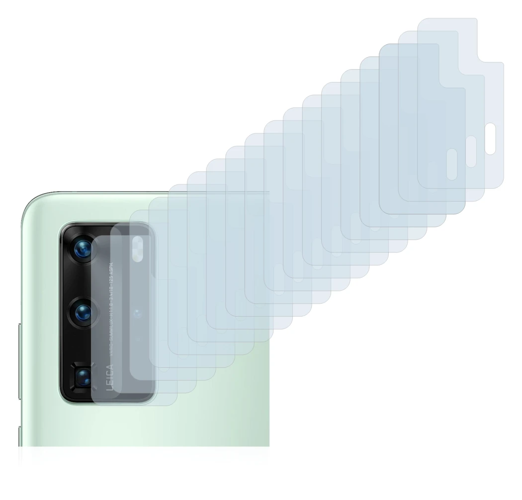 Image of the device Huawei P40 Pro (ONLY Camera Lens) with a wide variety of screen protectors.