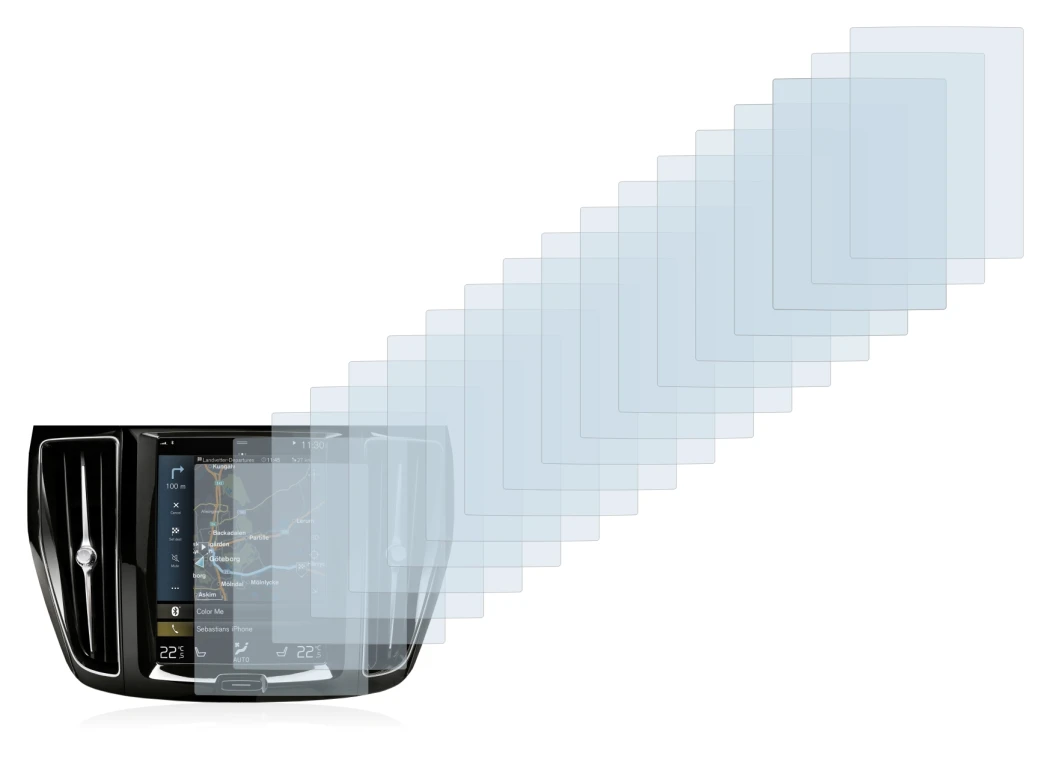 Image of the device Volvo S60 Sensus Connect 2020 with a wide variety of screen protectors.