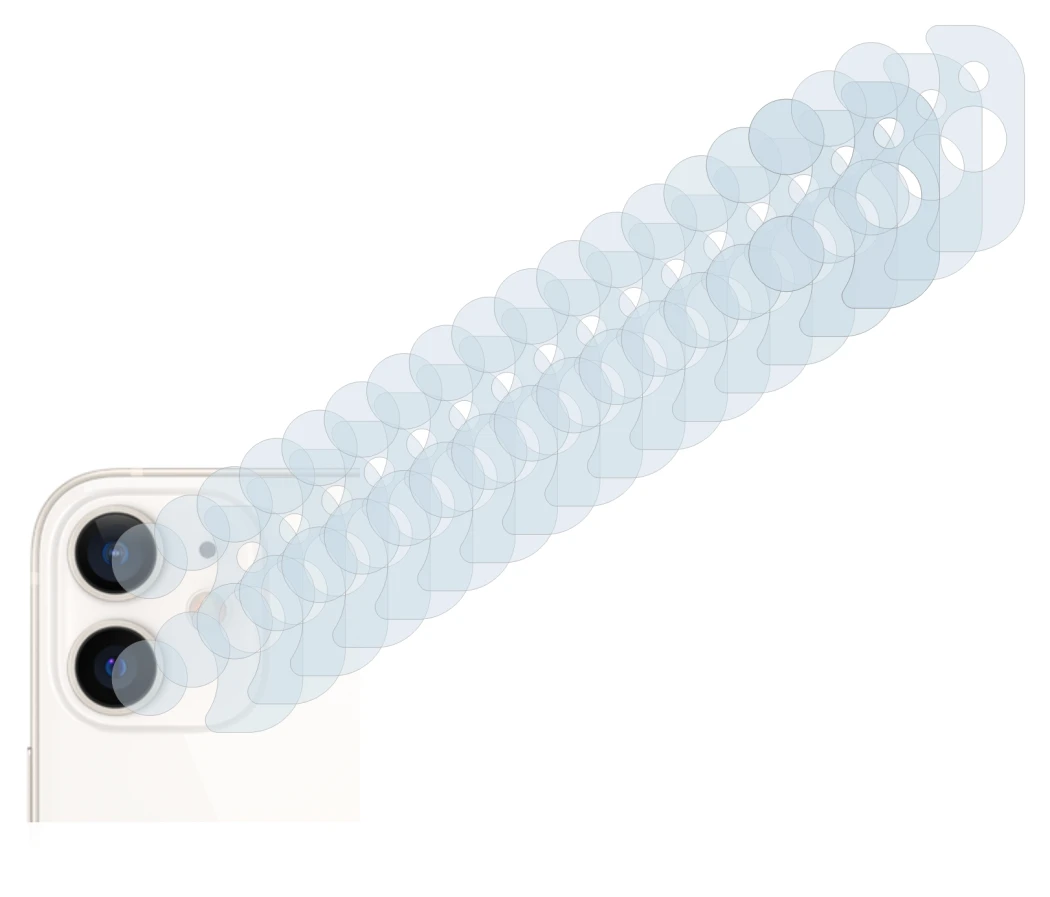 Image of the device Apple iPhone 12 mini (ONLY Camera Lens) with a wide variety of screen protectors.