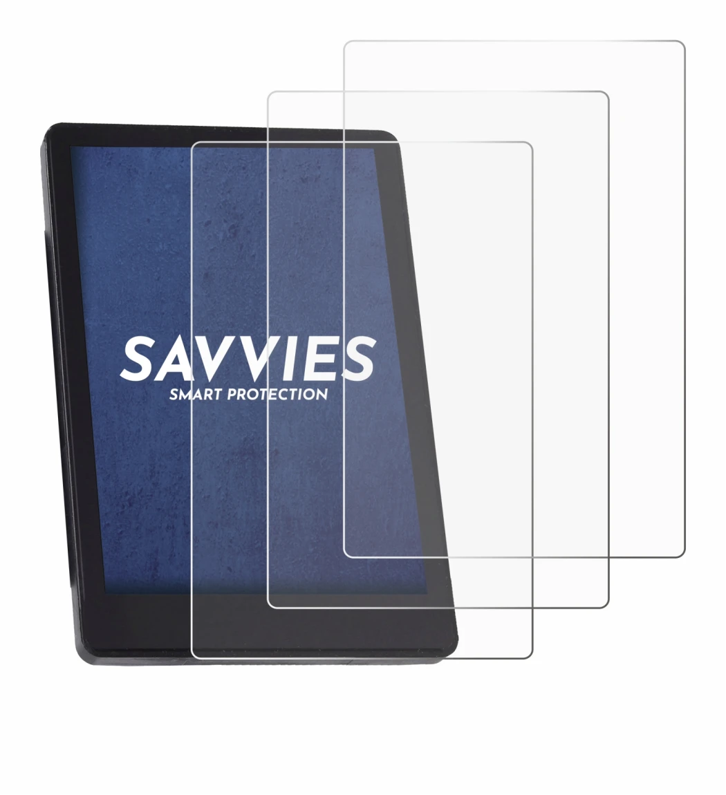 Image of the device BMZ DS103 with a wide variety of screen protectors.