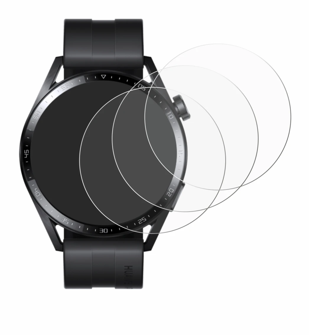 Image of the device Huawei Watch GT 3 (46 mm) with a wide variety of screen protectors.