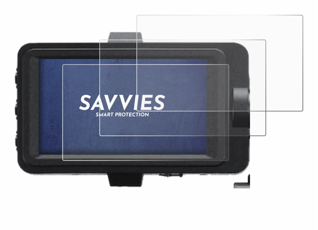 Image of the device Sony FX6 with a wide variety of screen protectors.