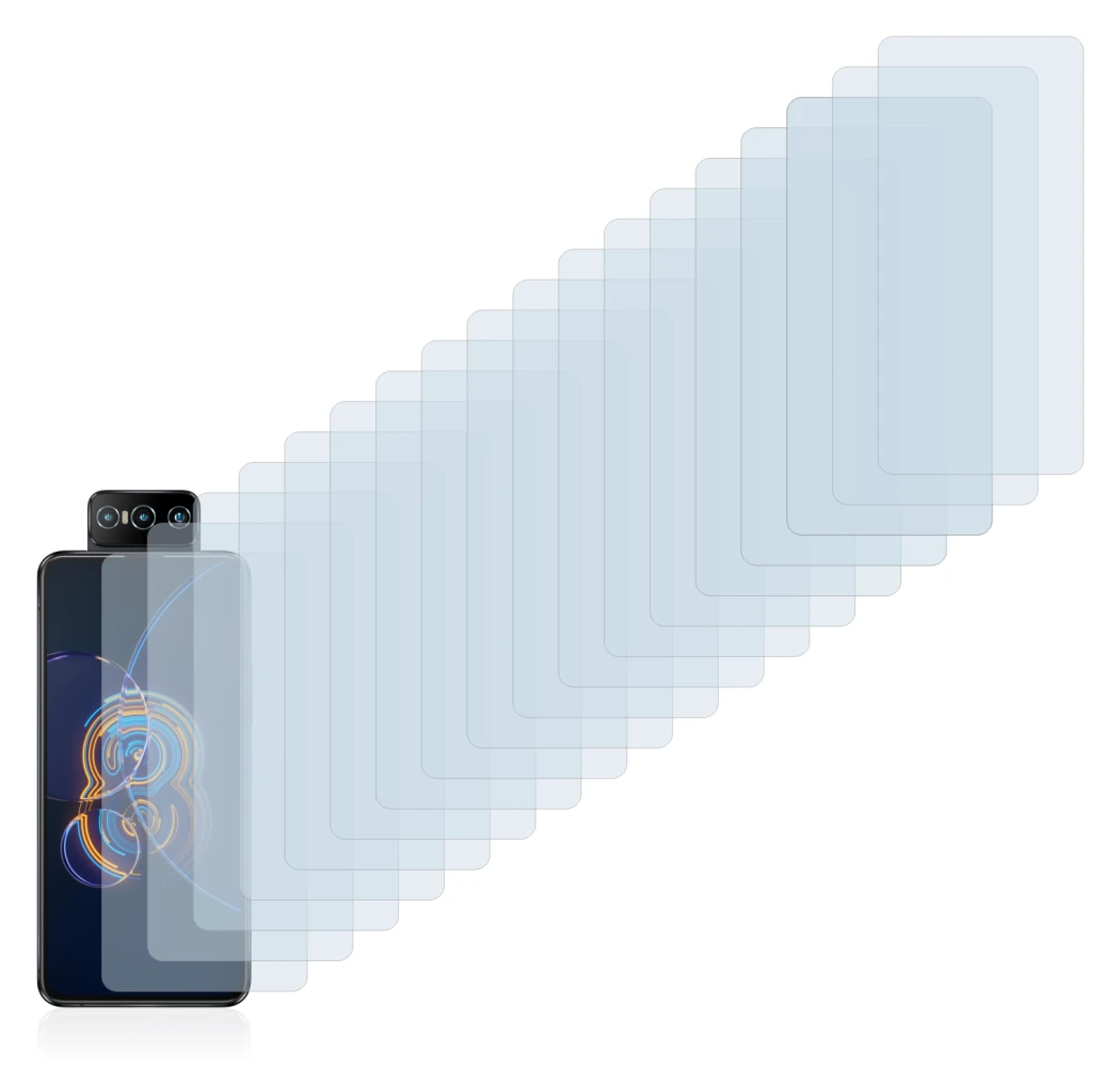 Image of the device ASUS ZenFone 8 Flip with a wide variety of screen protectors.
