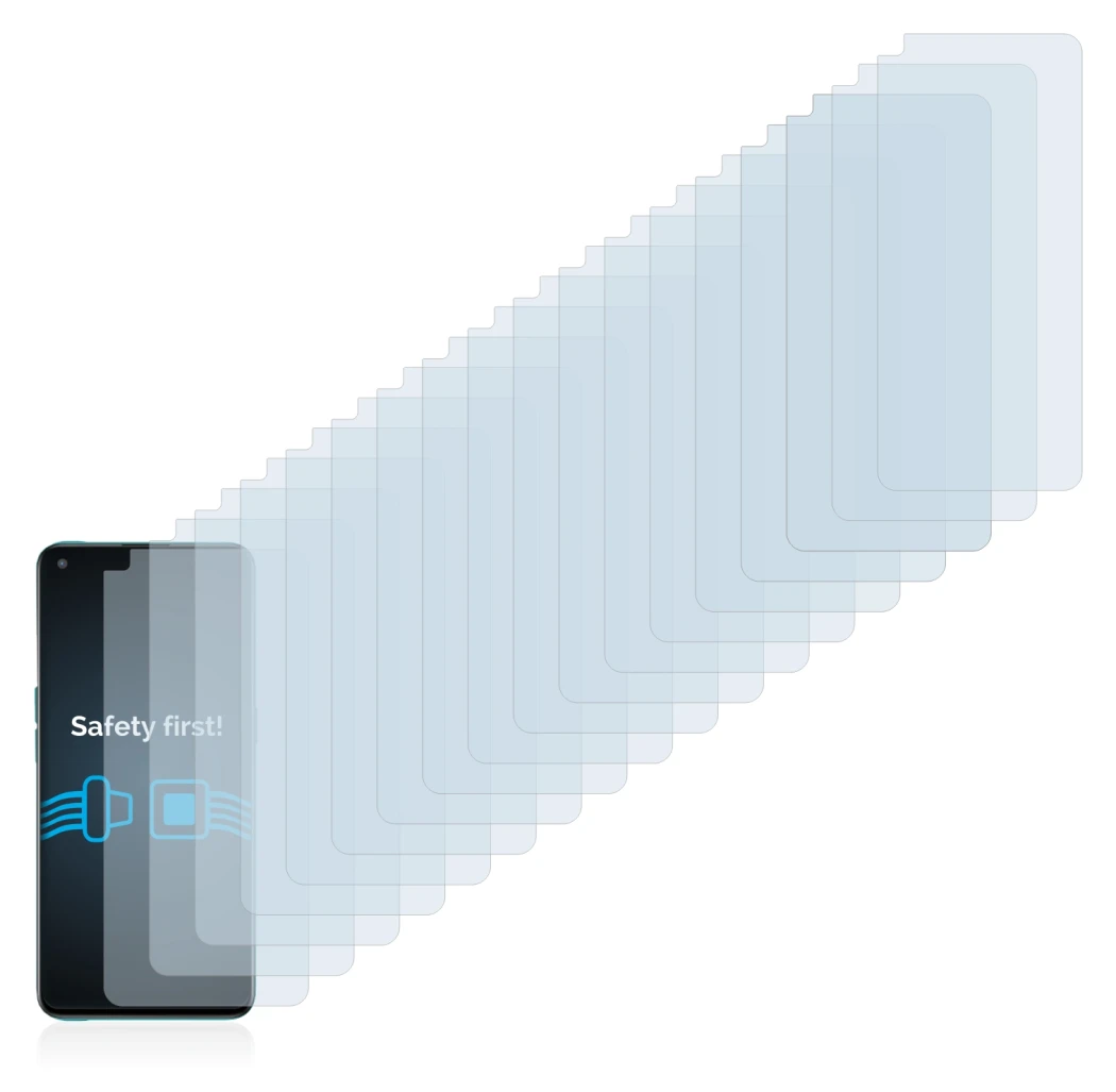 Image of the device OnePlus Nord CE 5G with a wide variety of screen protectors.