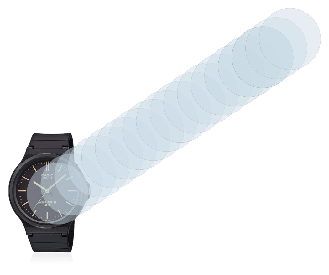 Image of the device Casio Unisex MW-240 with a wide variety of screen protectors.
